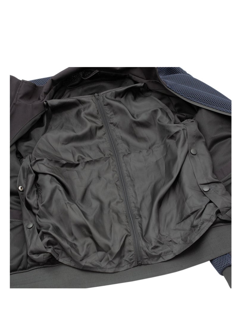 TUCANO URBANO FLOWMOTION JACKET 3D mesh aviator jacket, CE certified – Class AA Black  - Image 4