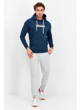 Nordland Men Sportswear Fit Long Sleeve Outdoor Hoodie, Teal Blue  - Image 3