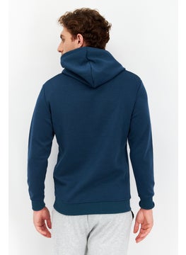 Nordland Men Sportswear Fit Long Sleeve Outdoor Hoodie, Teal Blue  - Image 2