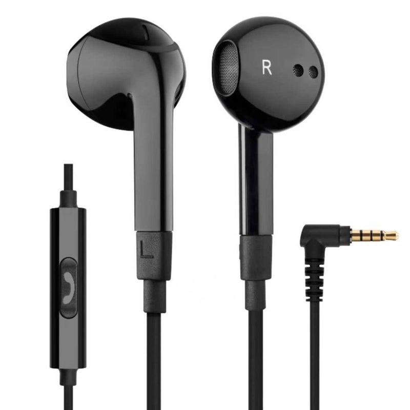LUDOS FEROX Wired Earbuds in-Ear Headphones, 5 Year Warranty, Earphones with Microphone, Noise Isolation Corded for 3.5mm Jack Ear Buds for iPhone, Samsung, Computer, Laptop, Kids, School Students - Image 1