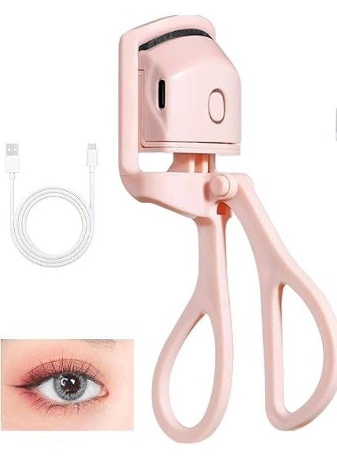 Professional Heated Electric Eyelash Curler – Ergonomic design with a soft silicone pad to protect your lashes and provide a natural curl that lasts all day. - Image 1