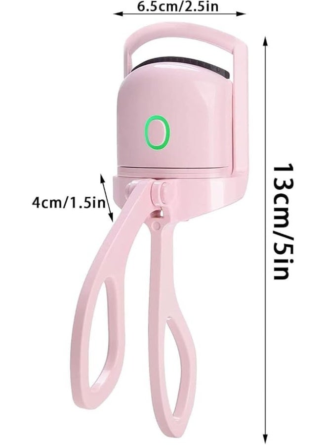Professional Heated Electric Eyelash Curler – Ergonomic design with a soft silicone pad to protect your lashes and provide a natural curl that lasts all day. - Image 2