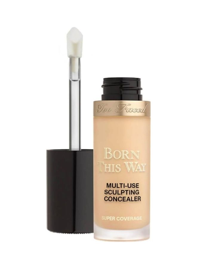 Too Faced Born This Way Super Coverage Multi-Use Concealer Shortbread - Image 2