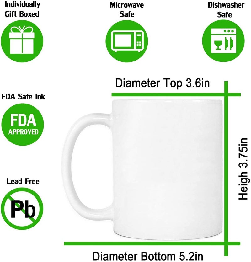 CRAFT MANIACS كرافت مانيكس بوبو دودو عناقك هو منطقة راحتي كوب شاي قهوة أبيض بحافة ملونة سعة 350 مل أفضل هدية لعشاق بودو دودو - Image 3