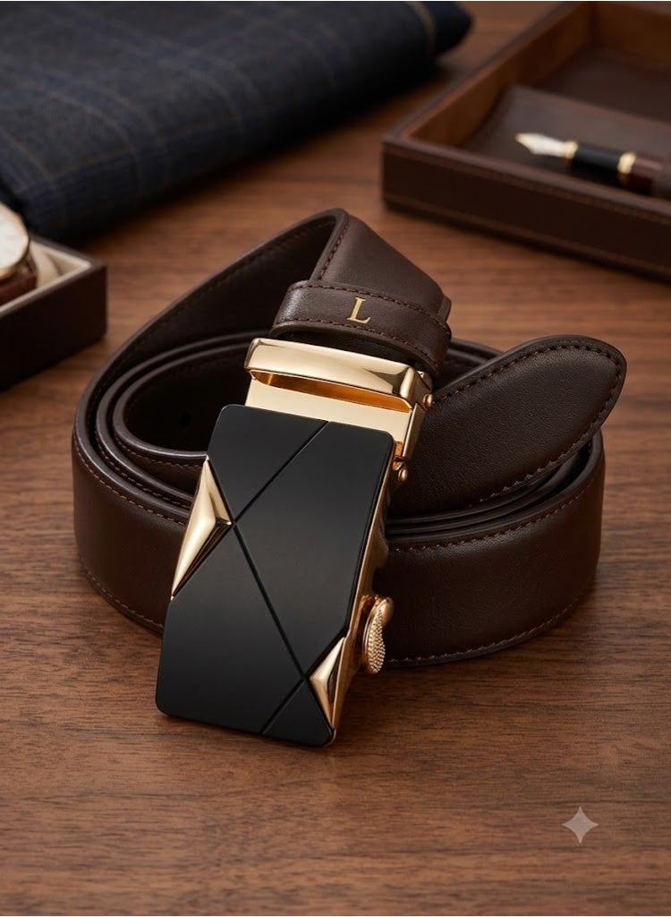 Imported exquisite men's belt buckle, made of durable, high-quality metal, can be attached and removed with all types of belts - Image 3