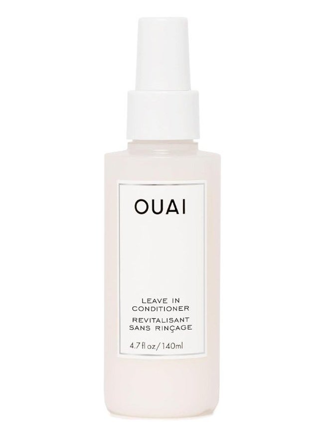 Ouai Leave In Conditioner & Heat Protectant Spray - Prime Hair for Style, Smooth Flyaways, Add Shine and Use as Detangling Spray - No Parabens, Sulfates or Phthalates (4.7 oz) - Image 1