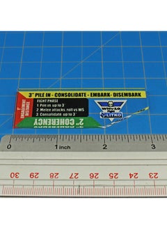 LITKO LITKO Gauge Set | Compatible with Warhammer 40K 10th Edition | Movement | Shooting | Fight | Close Combat | WH40K Templates (3-inch Fight Gauge)  - Image 4