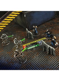 LITKO LITKO Gauge Set | Compatible with Warhammer 40K 10th Edition | Movement | Shooting | Fight | Close Combat | WH40K Templates (3-inch Fight Gauge)  - Image 2