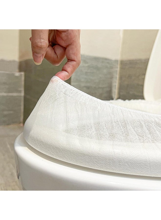 MOMENT 20 Pcs Disposable Toilet Seat Covers For Travel, Faster Use-Sticker Free, Waterproof, Disposable Toilet Seat Cover For Adults And Kids, Individually For Public Restroom/Airplane/Outdoors - Image 3