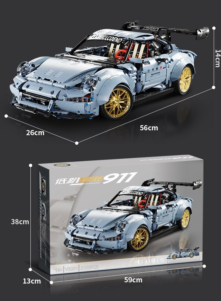 3D Puzzle Technic Porsche 911 RSR - Image 3