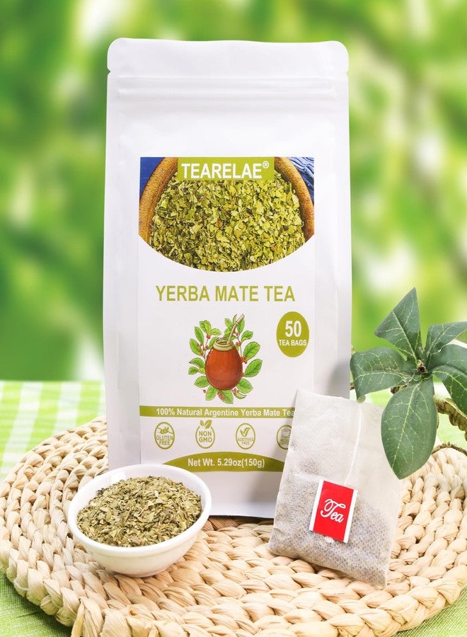 TEARELAE - Yerba Mate Tea - 3g x 50 Count - 100% Pure Unsmoked Yerba Mate Tea Bag - Country of Origin Argentina - Rich In Nutrients & Boost Energy - Image 4