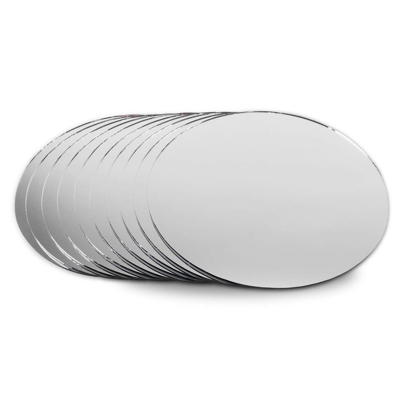 Dhruv Crafts مرآة زجاجية مزخرفة من دروف كرافتس لعمل الأقمشة بلوزة ساري شكل دائري 50 15 سم - Image 2