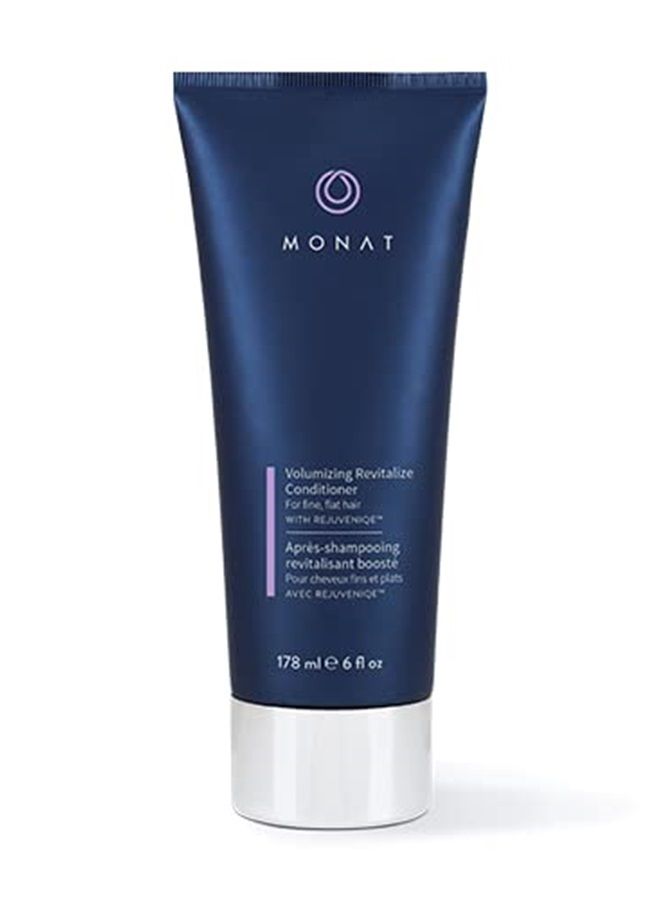 monat Volumizing Shampoo & Conditioner Set Infused with REJUVENIQE – Lightweight Care for Fine, Flat Hair – Enhances Volume, Adds Softness and Shine – Net Wt. 237 ml (8 fl. oz.) & 177 ml (6 fl. oz.) - Image 3