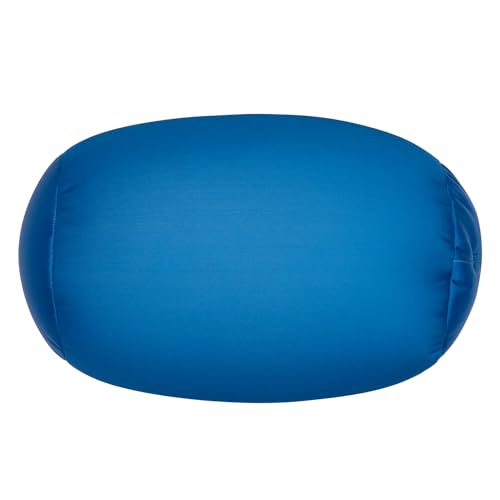 Focustree Microbead Neck Body Pillow Tube Microbead Bolster Bean Smooth Cool Pillow Neck Cervical Roll Pillow for Sleeping 7 x 12Inch Throw Travel Pillow (Pine Green) - Image 2