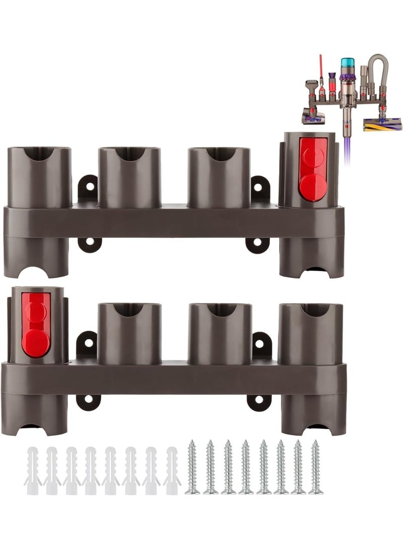 XICEN Docking Station Accessory Holder Attachments Organizer for Dyson Gen5 G5 V15 V7 V8 V10 V11 SV10 SV11 Vacuum Cleaner (2-Pack, 10 Storage Adapters) - Image 1