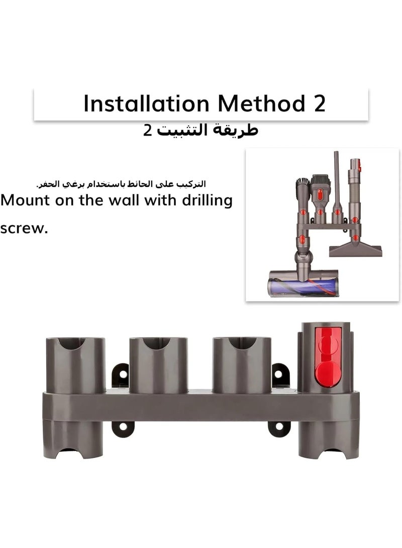 XICEN Docking Station Accessory Holder Attachments Organizer for Dyson Gen5 G5 V15 V7 V8 V10 V11 SV10 SV11 Vacuum Cleaner (2-Pack, 10 Storage Adapters) - Image 5