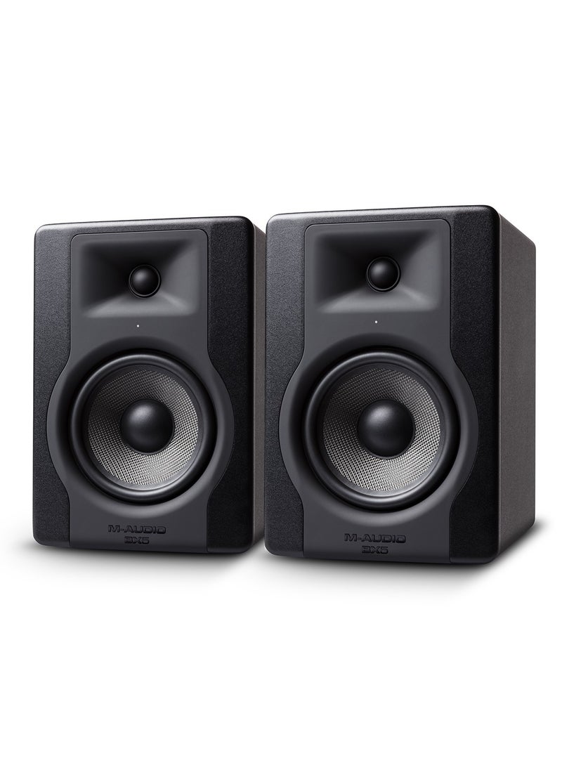 M-Audio - BX5 D3 Pair 5" Powered Studio Reference Monitors - Image 1
