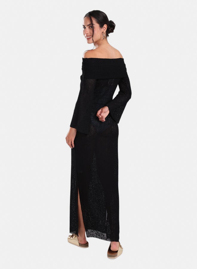 Carina Off-Shoulder Maxi Beach Dress - Image 3