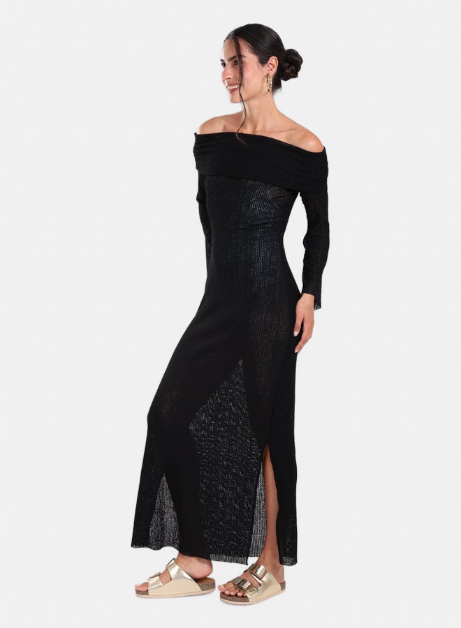 Carina Off-Shoulder Maxi Beach Dress - Image 2