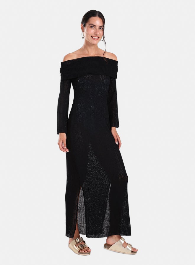 Carina Off-Shoulder Maxi Beach Dress - Image 5