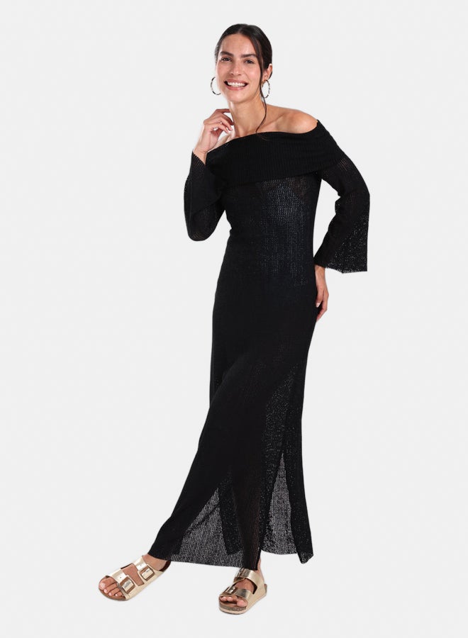 Carina Off-Shoulder Maxi Beach Dress - Image 1