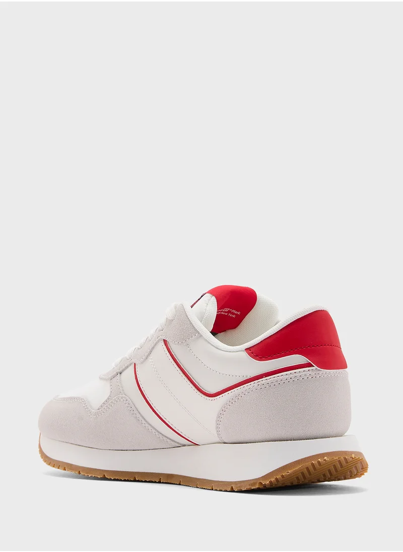 TOMMY JEANS Eva Lace Up Low Top Sneakers