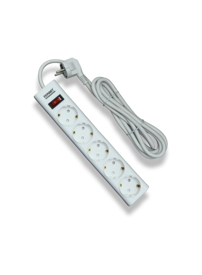 MAAT European Extension Socket 5-Way 