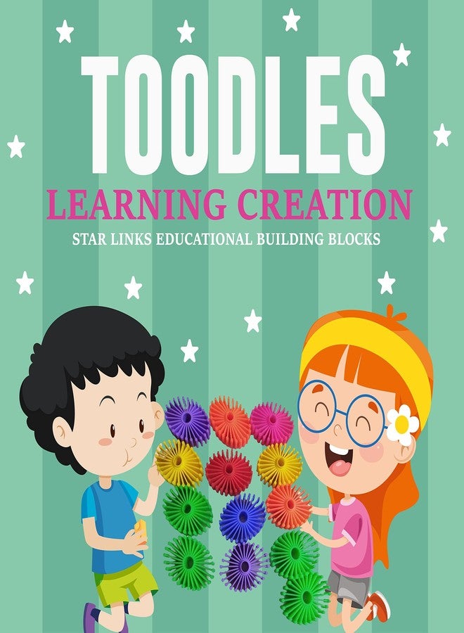 Toodles Learnings 20 Pieces Star Links Activities Educational Building Blocks Toys for Kids Boys Girls Multicolor for Kids for 1 to 5 Year's Kid - for Gifting - Image 2