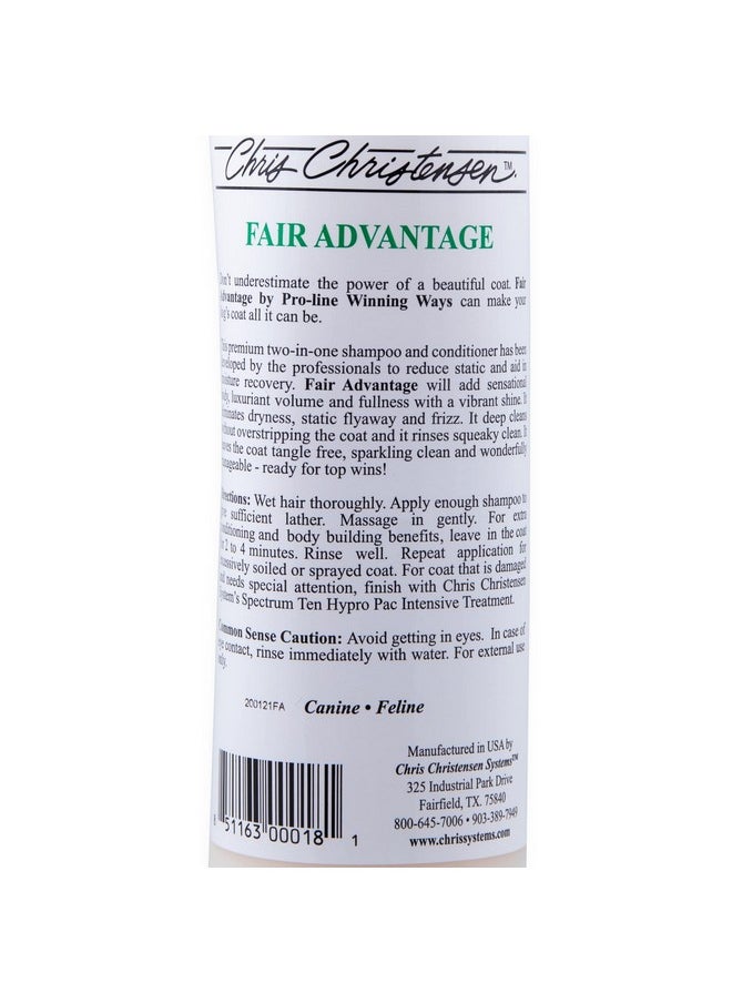 Chris Christensen ProLine Fair Advantage. Shampoo  16 Oz.  - Image 4
