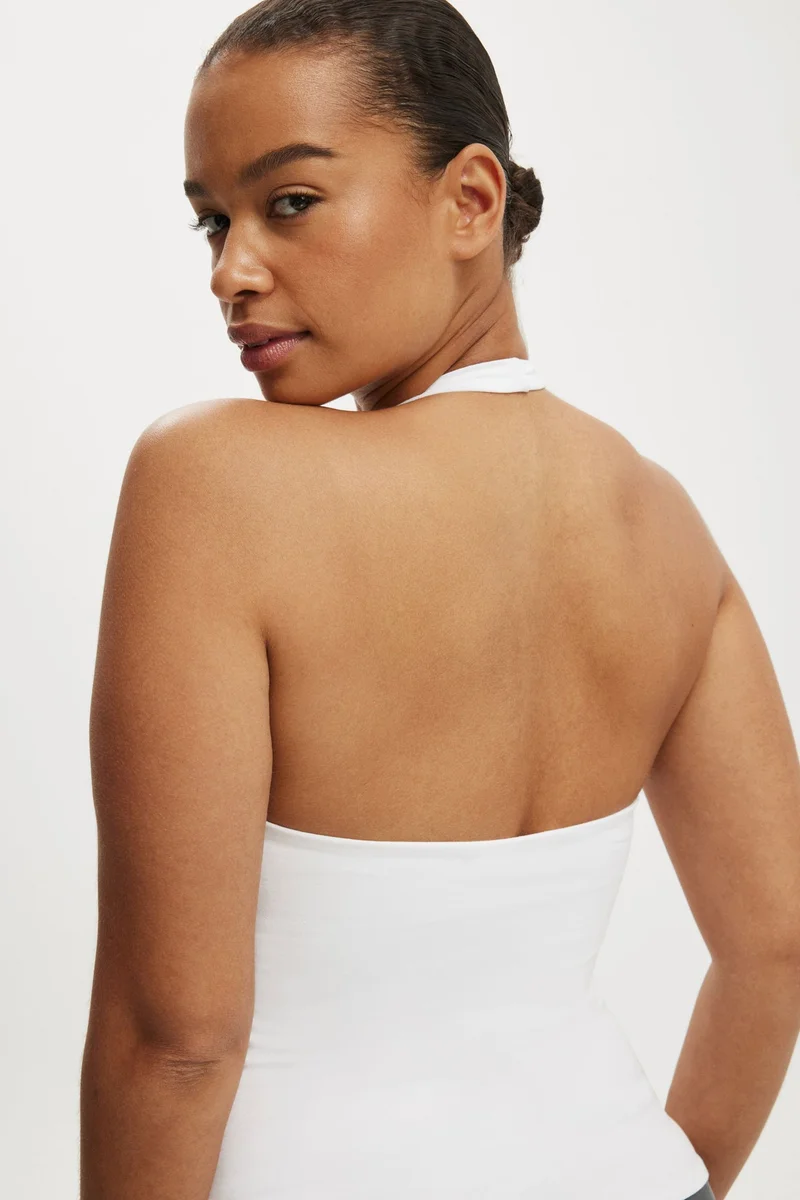 Cotton On  All Day V Neck Halter Top for Women | Best Price UAE