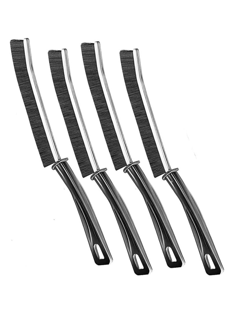 Oasisgalore 4 Pcs Grout Cleaner Brush Gap Cleaning Brush with Hard Handle Scrub Deep Tile Joints for Shower, Bathtub, Kitchen - Image 1