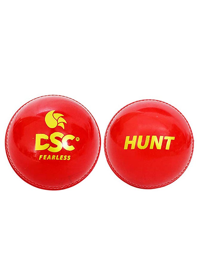 DSC Hunt Tennis Cricket Ball | Materail: Synthetic | Skill level: ‎Beginner | Weatherproof | Fine And Superior Quality | Pack of 1 | Playing Surface: Indoor/Outdoor - Image 4