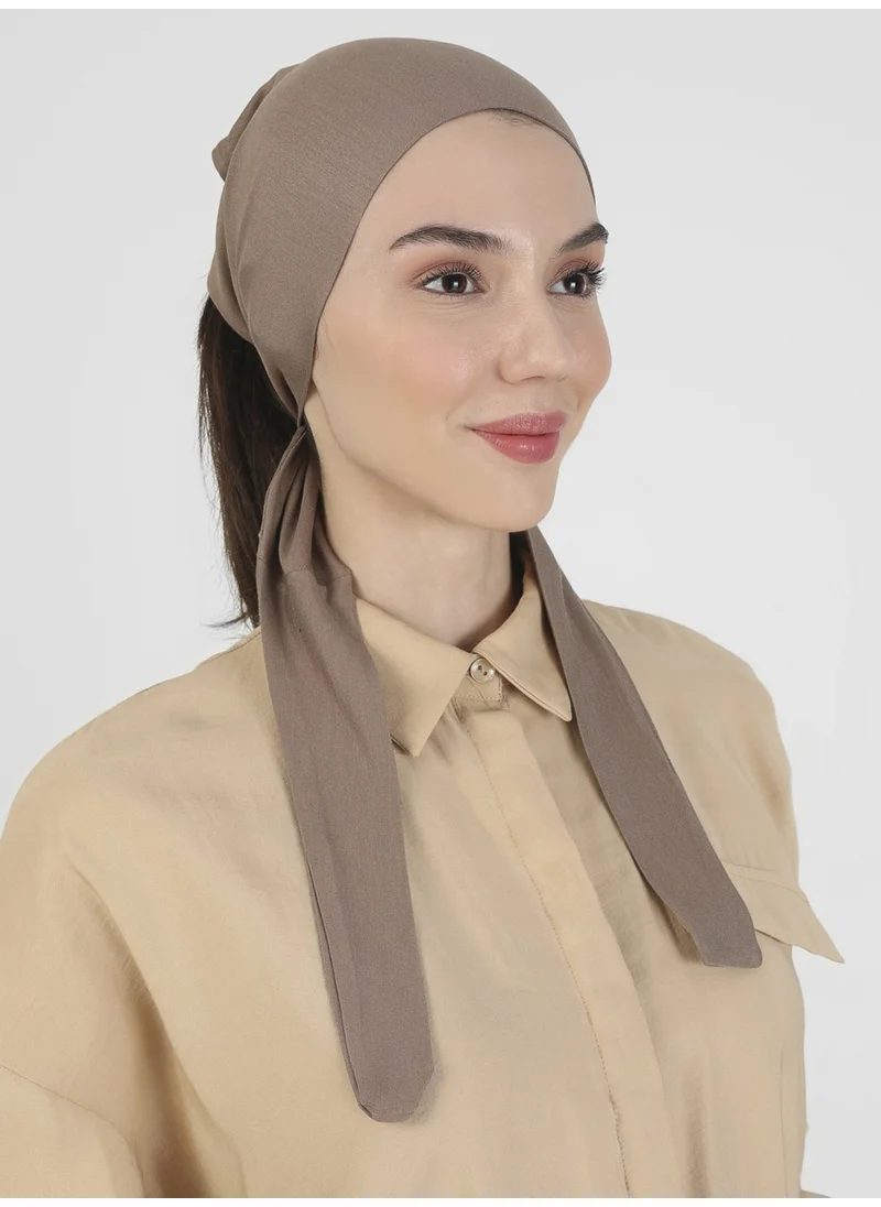 Ecardin Large Band Bonnet - Dark Mink -