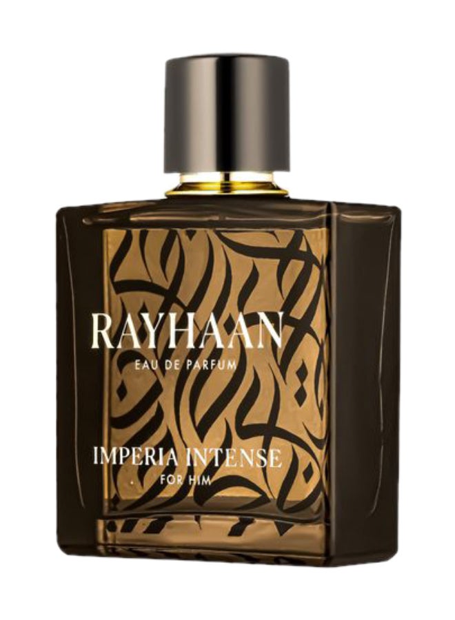 Imperia Intense Eau De Parfum – Bold & Sophisticated Woody-Spicy Fragrance | Star Anise,  Orange Blossom, and Sandalwood Notes – Long-Lasting Perfume – 100ml