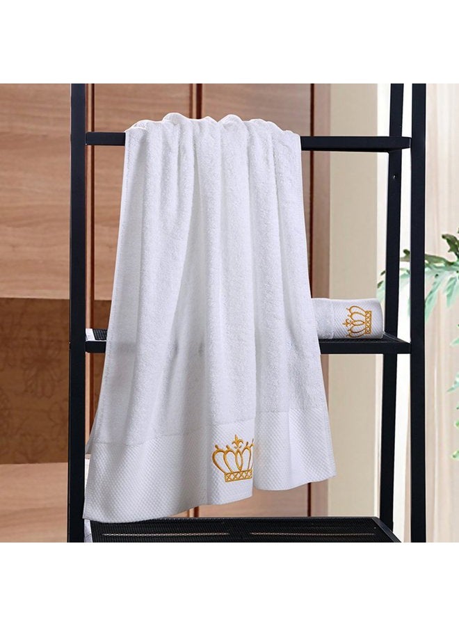 Sunshinejing WDTBFY Premium 100% Cotton Bath Towel Set;1 Bath Towels,1 Hand Towel & 1 Washcloth,Luxury Bathroom Super Soft and Highly Absorbent,Hotel & Spa Quality - Image 5