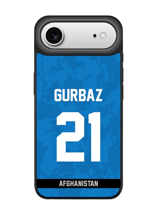 Stylizedd iPhone Air Case, [Compatible with MagSafe] Slim Magnetic cover Phone Case iPhone Air -Afghanistan Rahmanullah Gurbaz Jersey  21 - Image 1