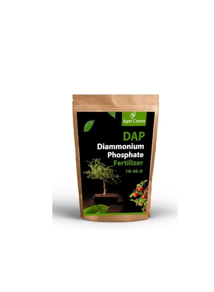 Agro Centre Di-ammonium Phosphate DAP Granular Fertilizer. 18-46-0 Di-ammonium Phosphate Fertilizer for plant nutrition (1, Kilograms)