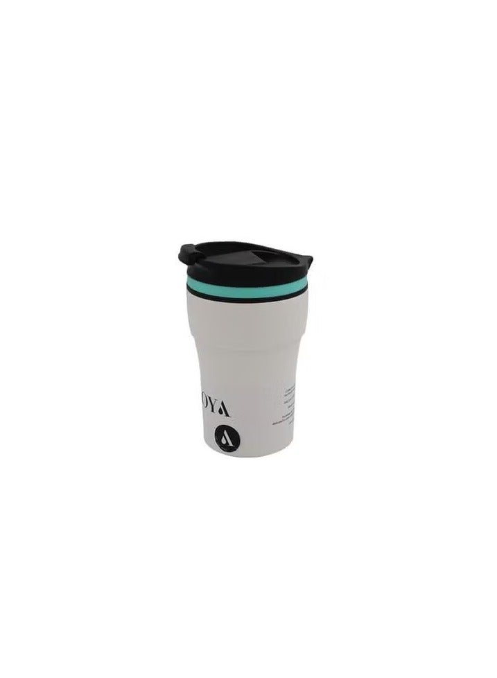 MOYA Low Tide 250Ml Travel Coffee Mug White Blue - Image 3