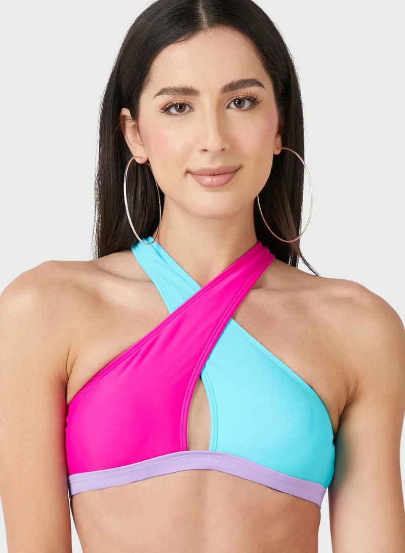 Ginger Colorblock Bikini Set