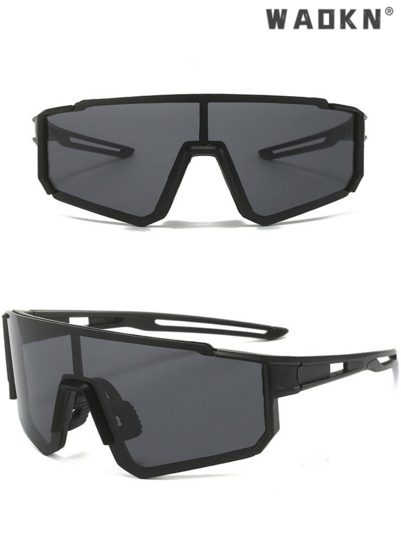 WAOKN Polarized Cycling Glasses,Sports Sunglasses,Bike Sunglasses for Men and Women,Riding Motorcycles Sports Eye Protection Windproof and Sandproof Driving Sunglasses，Mountain Bicycle Cycling Goggles - Image 5