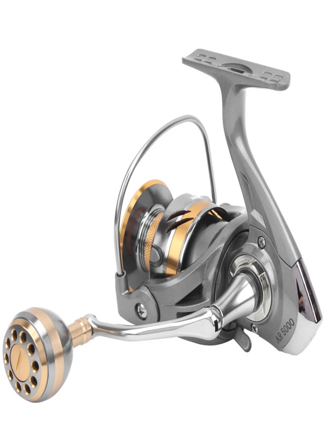 DEUKIO Handle Skirted Spool Rock Sea Fishing Spinning Reel Fishing Line Wheel AccessoryAR5000 - Image 5