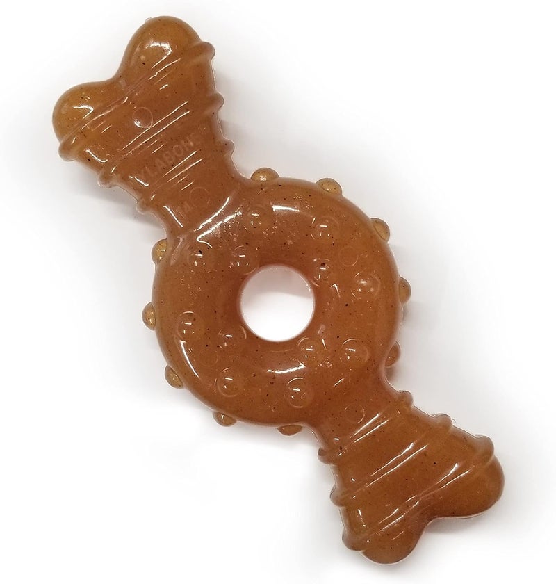 Nylabone Just for Puppies Petit Chicken Flavored Chew Toy for Teething Relief - Image 1