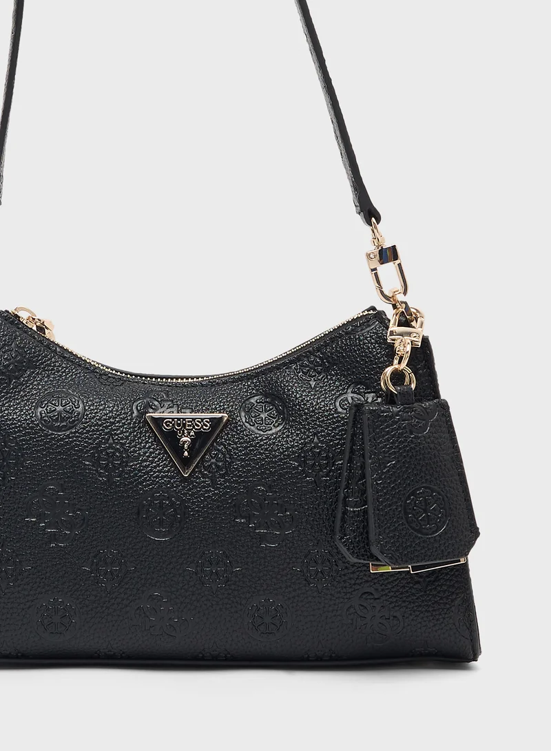 GUESS Cresidia Top Zip Shoulder Bag