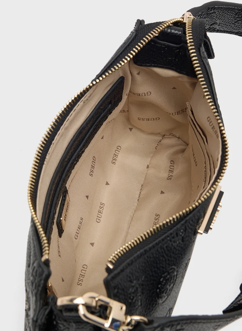 GUESS Cresidia Top Zip Shoulder Bag