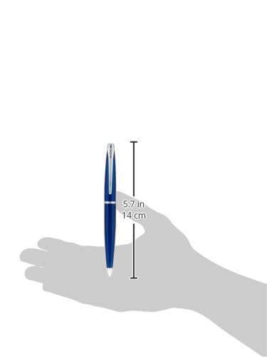 Cross ATX Refillable Ballpoint Pen Presented in a Luxury Gift Box - Medium Point, Black Ink, Translucent Blue - Image 3