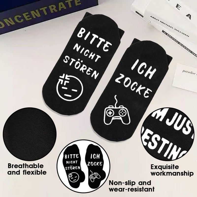 NDLBS Funny Christmas Gifts Novelty Gaming Socks Christmas Stocking Stuffers for Men Teens Boys Kids Him Adult Xmas Gifts - Image 5