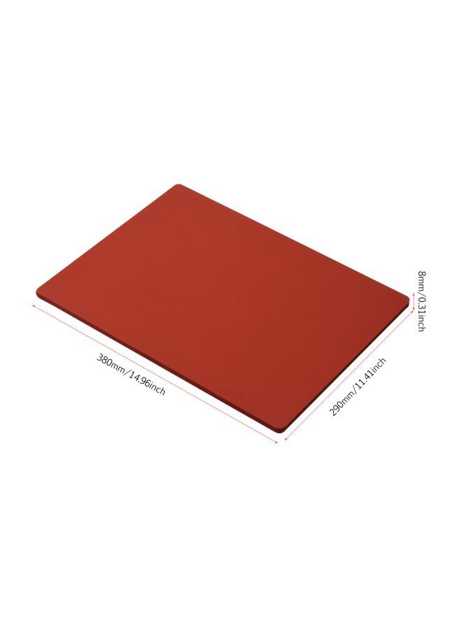 NIBEMINENT Silicone Mat For Heat Press Machine Red - Image 2
