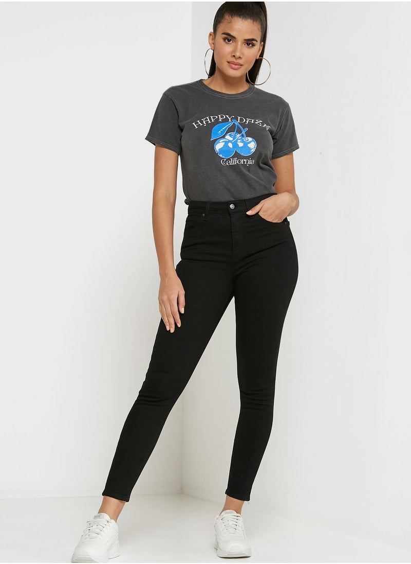TOPSHOP - High Waist Jeans - Image 1