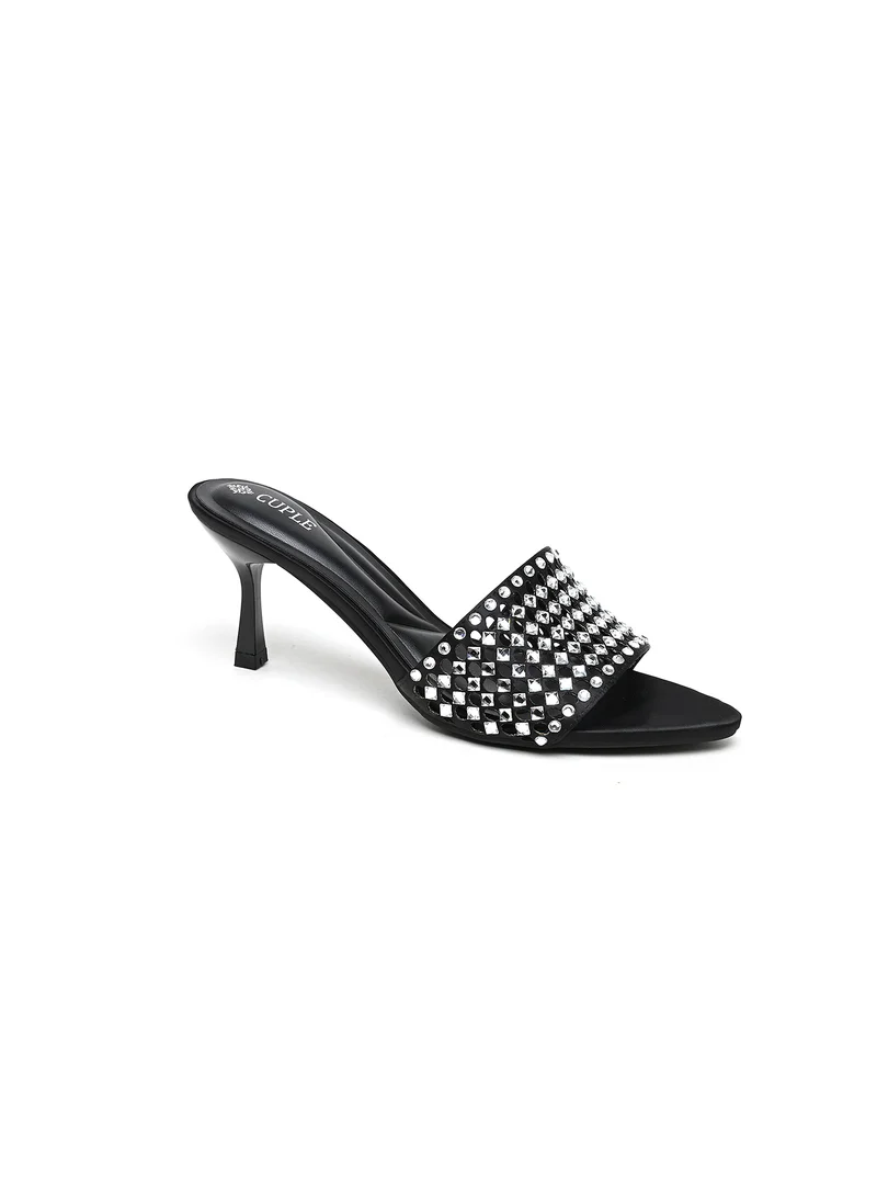 كيوبل Womens Stiletto heeled Sandals