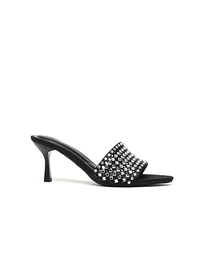 كابلي صنادل بكعب ستيلتو نسائية